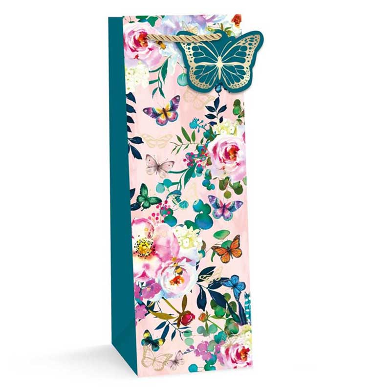 BUTTERFLIES BOTTLE BAG 12S