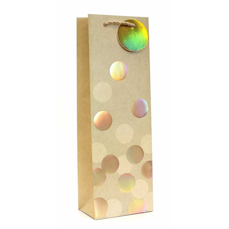 GOLD SPOTS BOTTLE BAG 12S