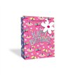 GIRLS BUTTERFLIES MEDIUM GIFT BAG 12S