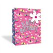 GIRLS BUTTERFLIES LARGE GIFT BAG 12S