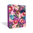FLORAL LARGE GIFT BAG 12S