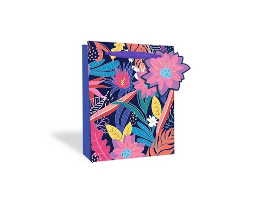 JUNGLE BRIGHTS MEDIUM GIFT BAG 12S