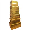 6SET GOLD HOLOGRAPHIC GIFT BOXES