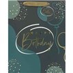 MALE BIRTHDAY CONTEMPORARY MEDIUM GIFT BAG 6S