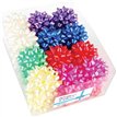 ASSORTED COLOURS SATIN CONFETTI BOW 36S