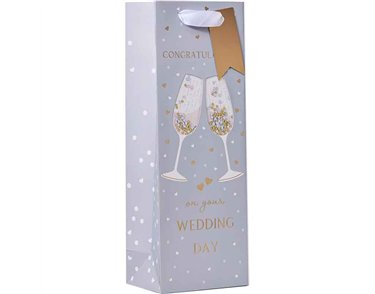CHAMPAGNE CONFETTI BOTTLE BAG 6S