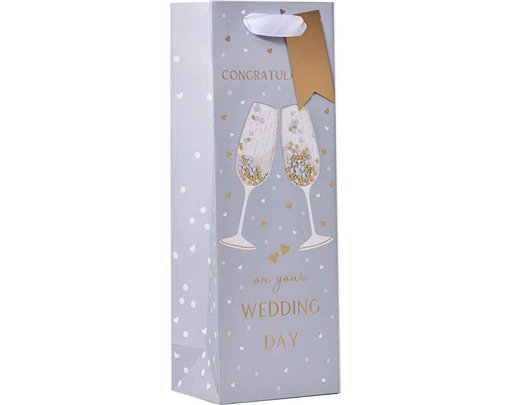 CHAMPAGNE CONFETTI BOTTLE BAG 6S