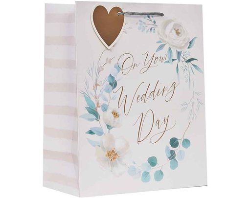 ON YOUR WEDDING DAY LARGE GIFT BAG 6S
