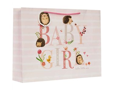 HEDGE-HUGS HETTY XLG LARGE SHOPPER GIFT BAG 6S