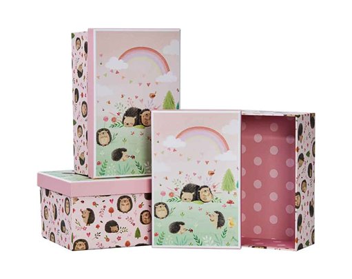 3SET HEDGE-HUGS HETTY GIFT BOXES
