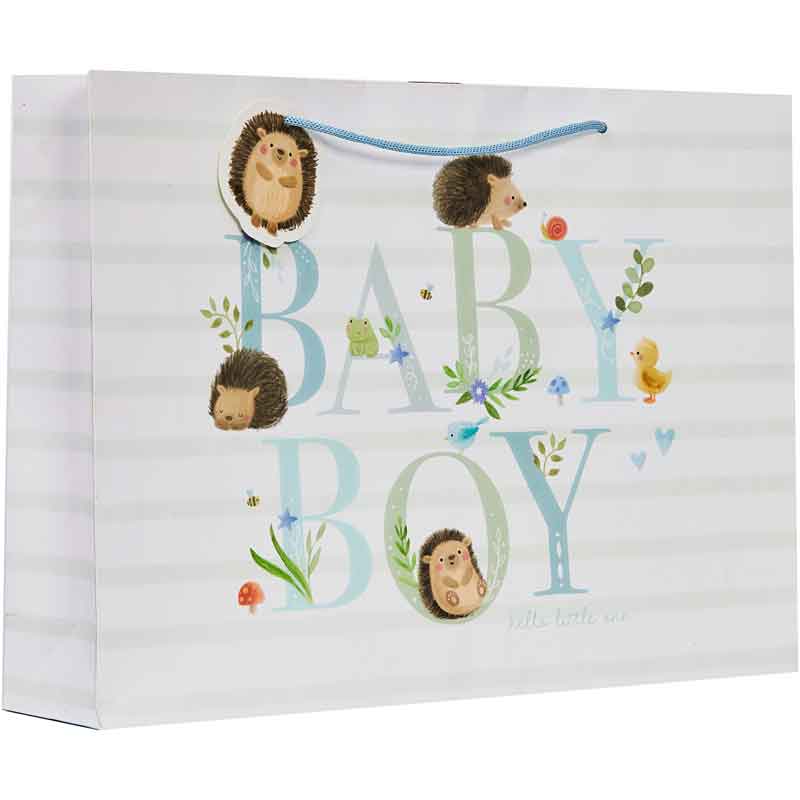 HEDGE-HUGS HUGO XLG SHOPPER GIFT BAG 6S