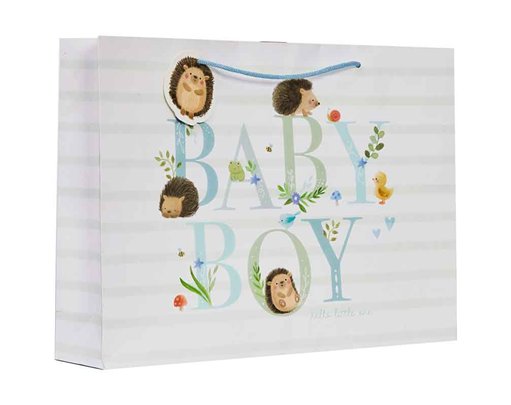 HEDGE-HUGS HUGO XLG SHOPPER GIFT BAG 6S