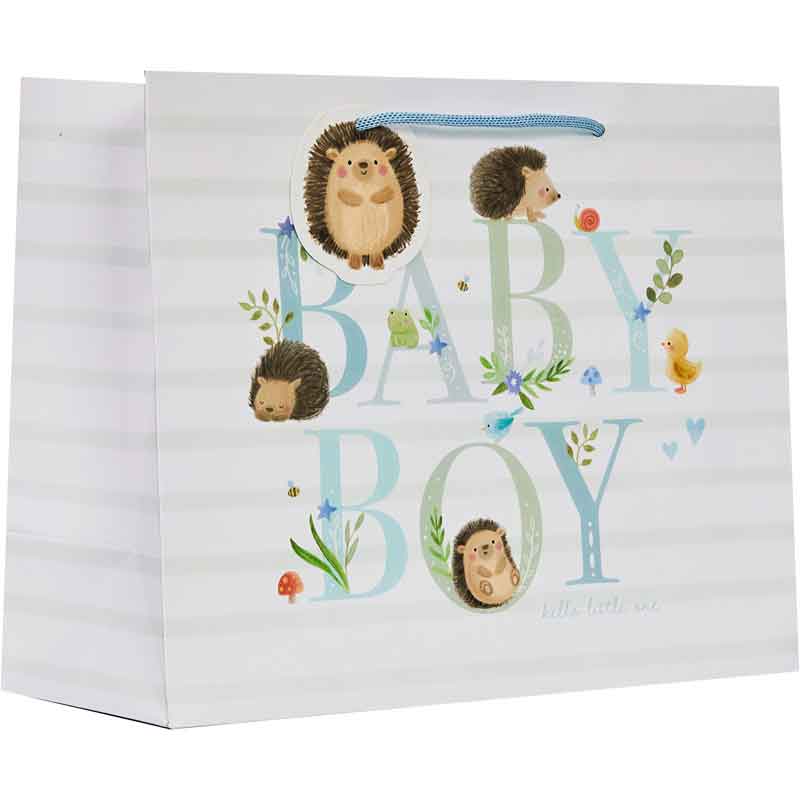 HEDGE-HUGS HUGO LARGE SHOPPER GIFT BAG 6S