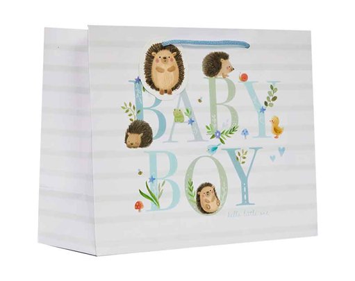 HEDGE-HUGS HUGO LARGE SHOPPER GIFT BAG 6S