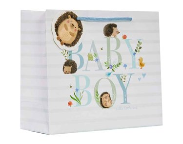 HEDGE-HUGS HUGO MEDIUM SHOPPER GIFT BAG 6S