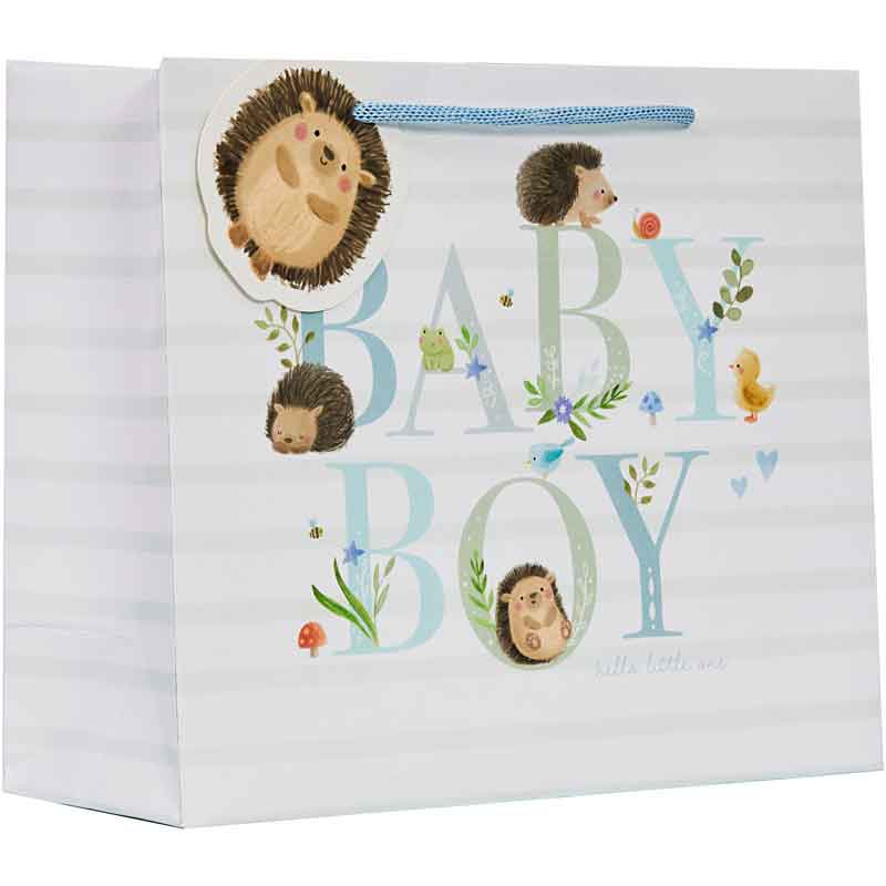 HEDGE-HUGS HUGO MEDIUM SHOPPER GIFT BAG 6S