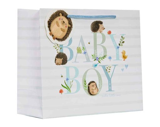 HEDGE-HUGS HUGO MEDIUM SHOPPER GIFT BAG 6S