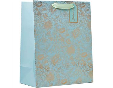 FRESH BLOOMS FOILED LARGE GIFT BAG 6S