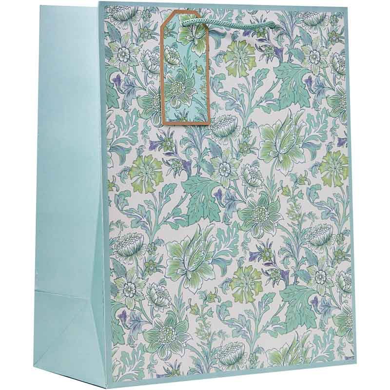 FRESH BLOOMS LARGE GIFT BAG 6S