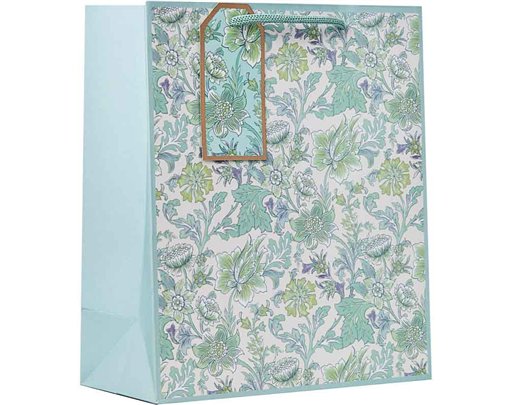 FRESH BLOOMS MEDIUM GIFT BAG 6S