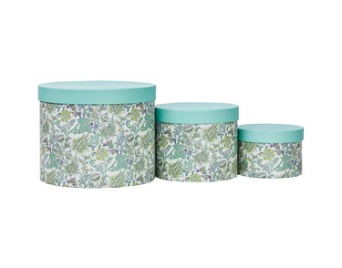 3SET FRESH BLOOMS CIRCLE BOXES