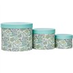 3SET FRESH BLOOMS CIRCLE BOXES