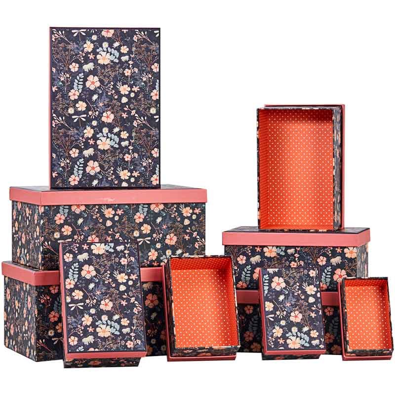 10SET MIDNIGHT MADNESS NESTED BOXES