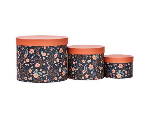 3SET MIDNIGHT MADNESS CIRCLE BOXES