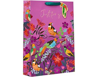BRIGHT AND BEAUTIFUL XLG GIFT BAG 6S