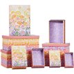 10SET FLORAL OMBRE GIFT BOXES