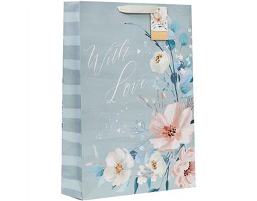 WITH LOVE XLG GIFT BAG 6S