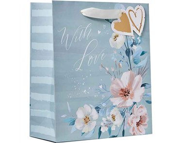 WITH LOVE MEDIUM GIFT BAG 6S