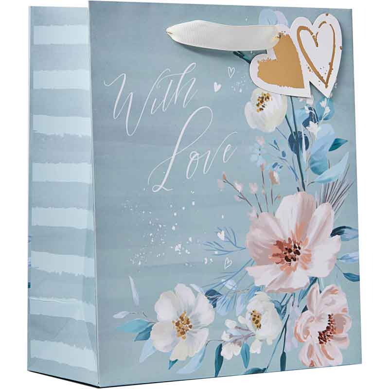 WITH LOVE MEDIUM GIFT BAG 6S
