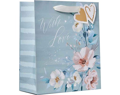 WITH LOVE MEDIUM GIFT BAG 6S