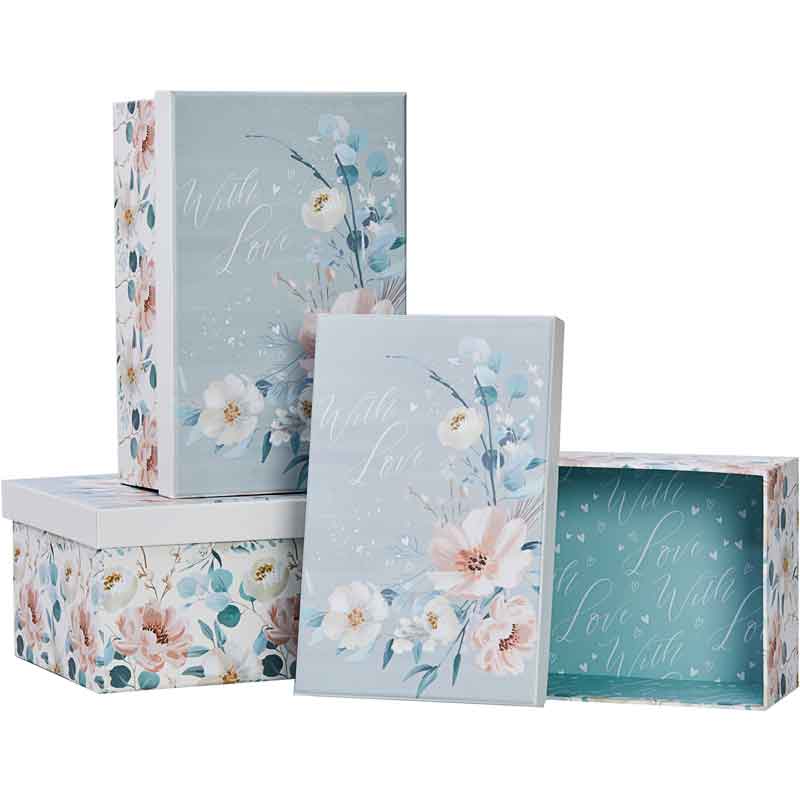 3SET WITH LOVE GIFT BOXES