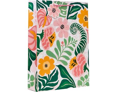 MODERN FLORA XLG GIFT BAG 6S