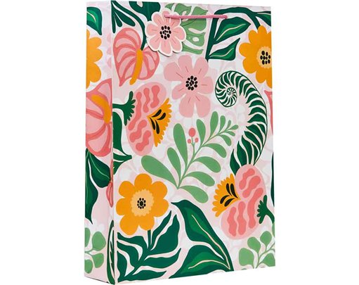 MODERN FLORA XLG GIFT BAG 6S