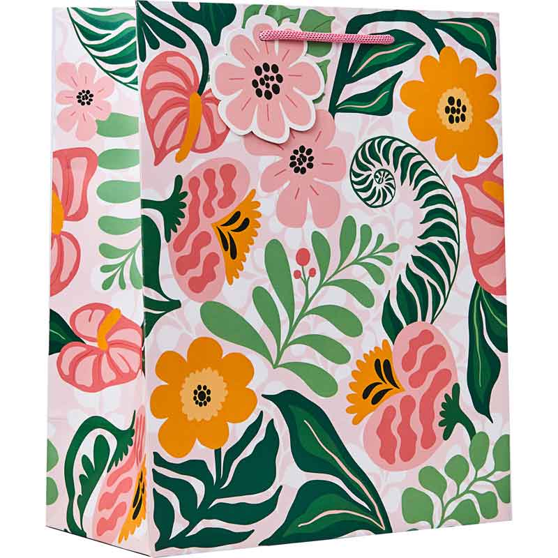 MODERN FLORA LARGE GIFT BAG 6S