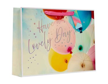 LOVELY DAY XLG SHOPPER GIFT BAG 6S
