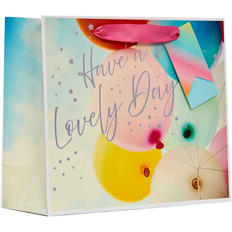LOVELY DAY MEDIUM SHOPPER GIFT BAG 6S