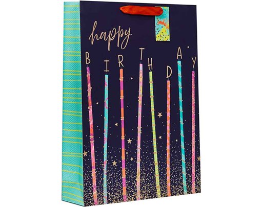 CANDLES XLG GIFT BAG 6S
