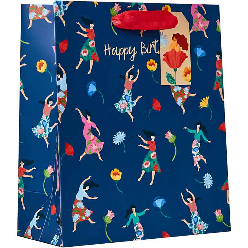 POPPY MEDIUM GIFT BAG 6S