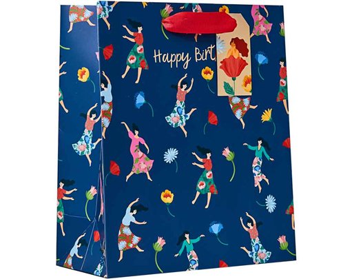 POPPY MEDIUM GIFT BAG 6S
