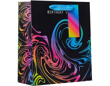 BIRTHDAY VIBES MEDIUM GIFT BAG 6S