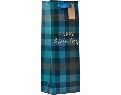 TARTAN BOTTLE BAG 6S