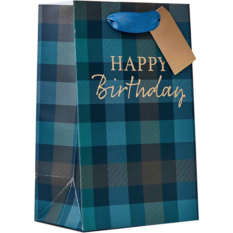 TARTAN SMALL GIFT BAG 6S