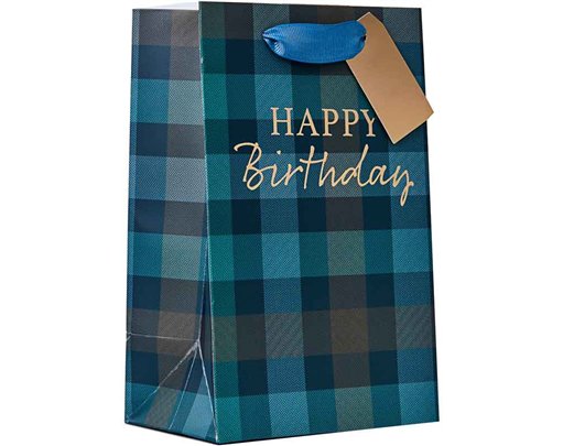 TARTAN SMALL GIFT BAG 6S