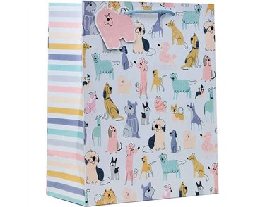 DOODLEY DOGS LARGE GIFT BAG 6S