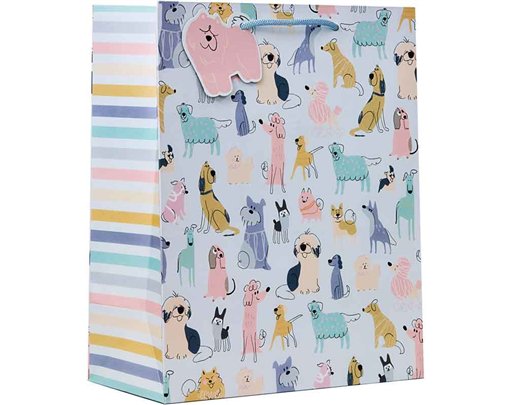 DOODLEY DOGS LARGE GIFT BAG 6S