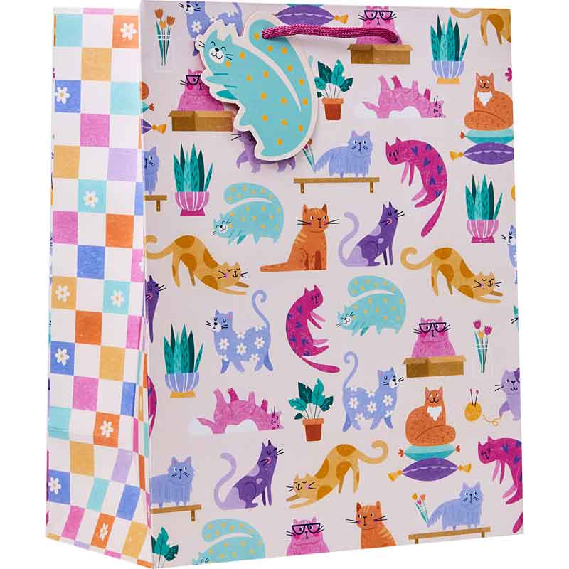CATTITUDE LARGE GIFT BAG 6S